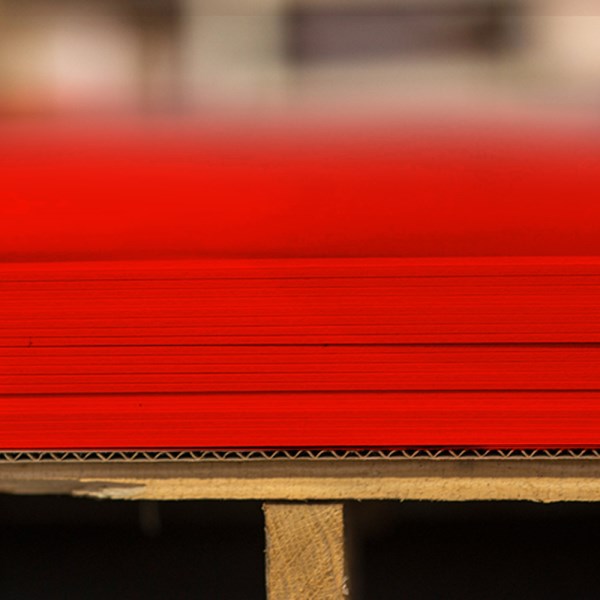 KOMATEX PVC RED   3.0MM 48" X  96"