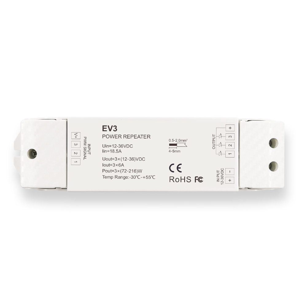 HANLEY LED RGB AMPLIFIER  12V 180W  HLED-RGBAMP